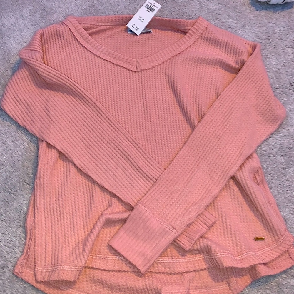 Baby Pink Long Sleeve Tee